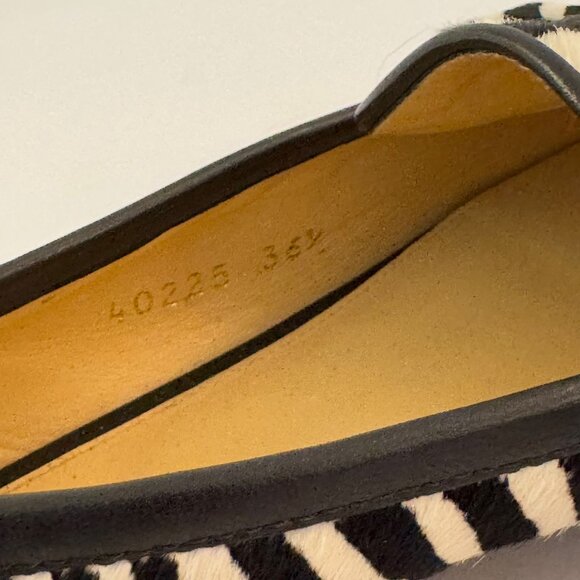ALEXANDRE BIRMAN, Zebra Pony Hair Loafers - Picture 5 of 13